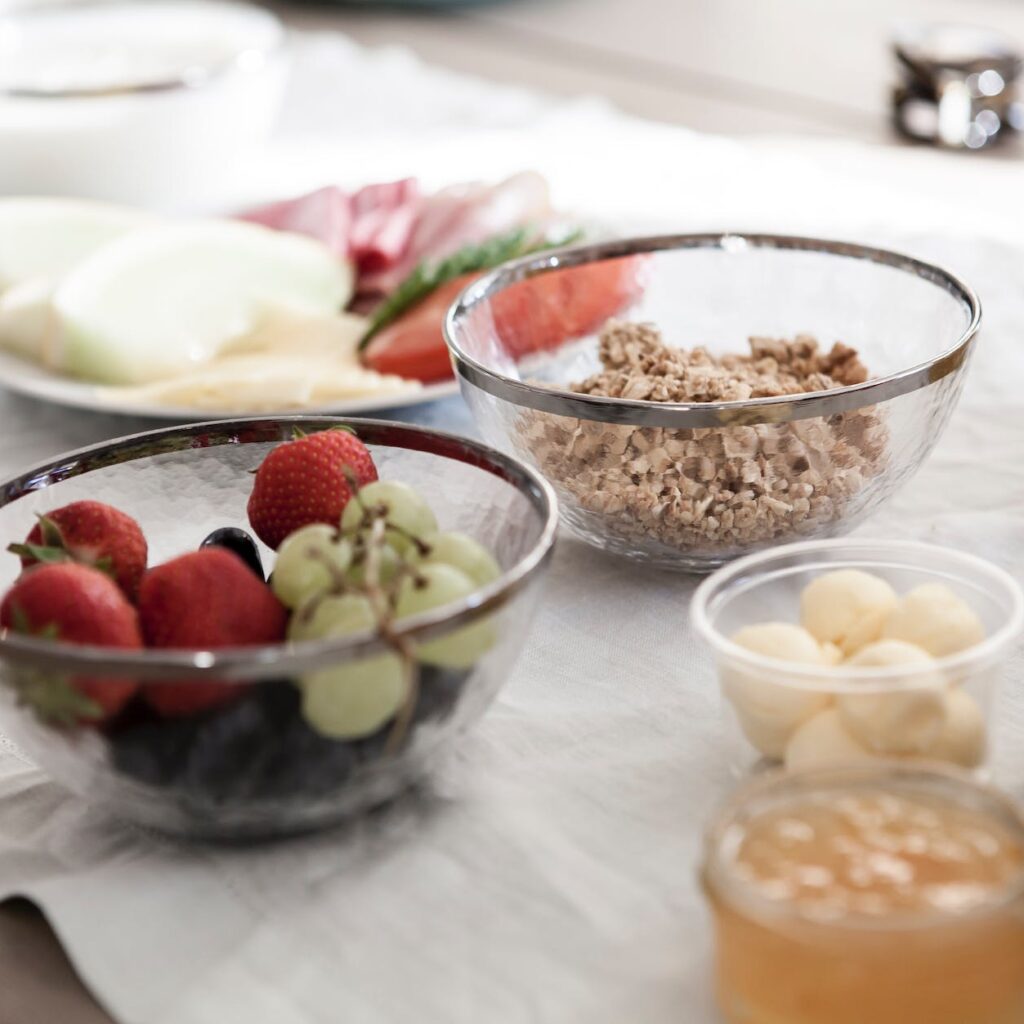 strawberries in bowl