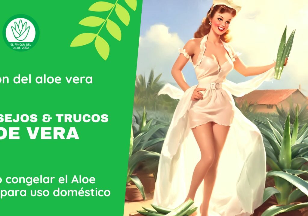 RINCON DEL ALOE VERA - Consejos & trucos: Cómo congelar el Aloe Vera para uso doméstico