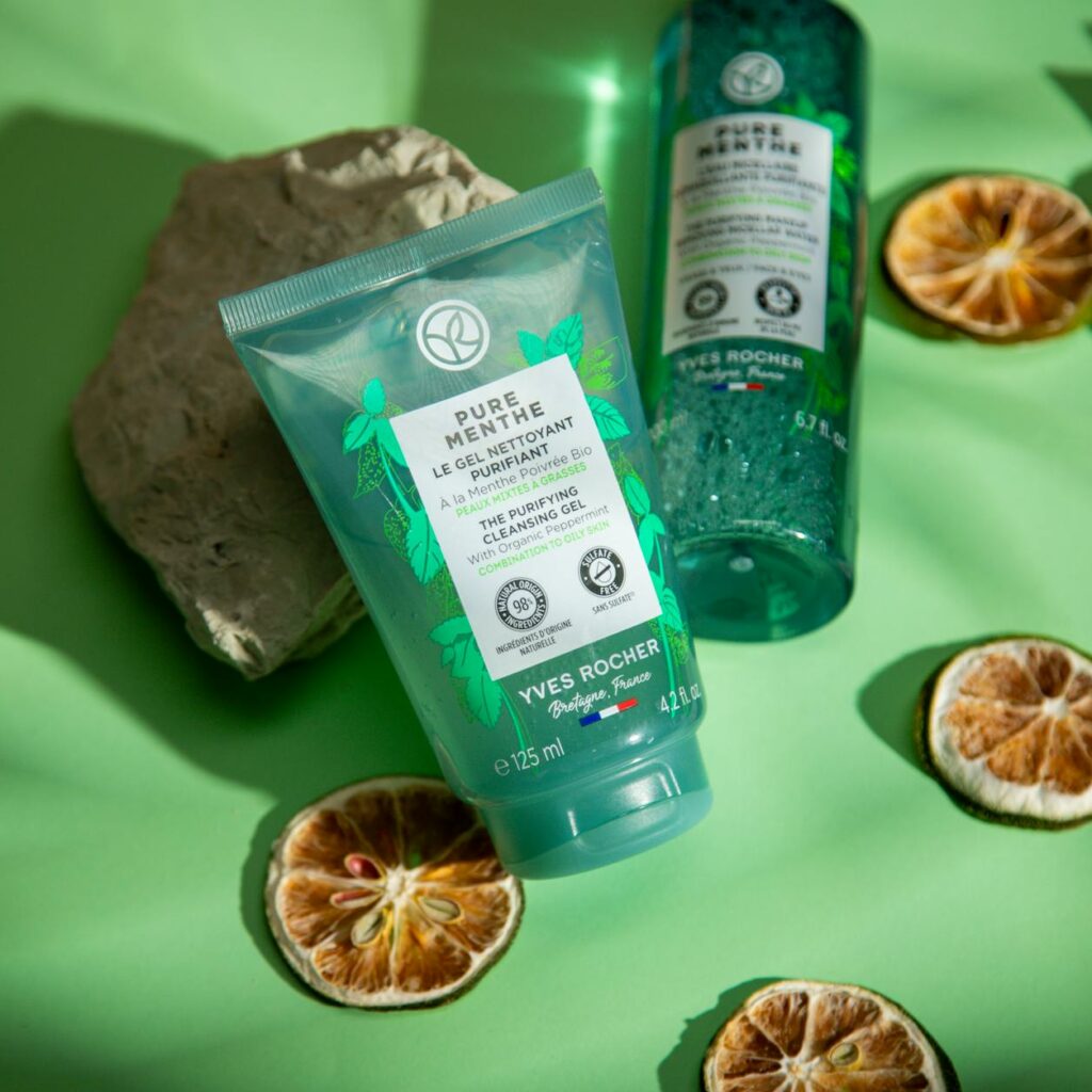 The body shop body wash and body lotion