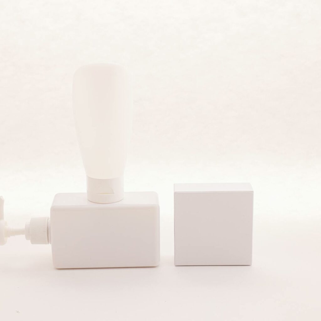 White Dispenser Pump and White Tube