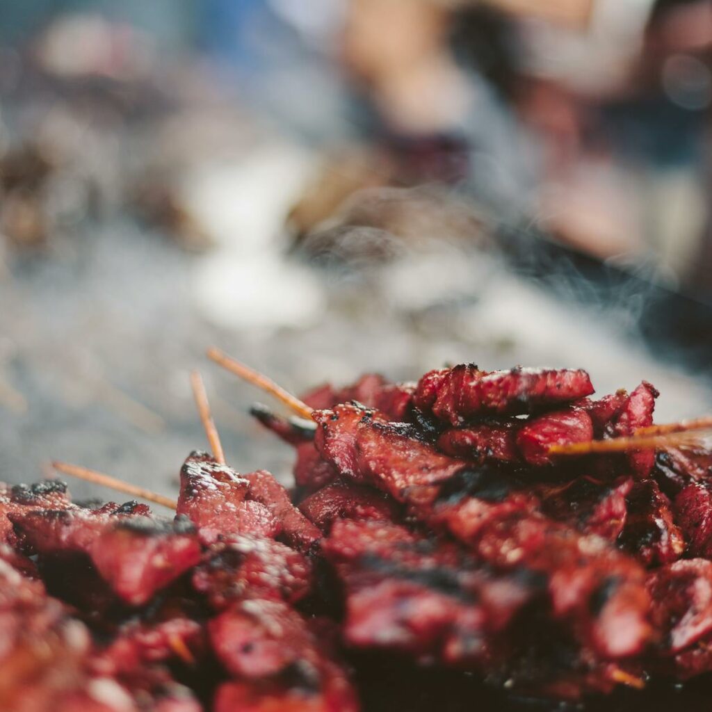 Closeup Photo of Barbecues