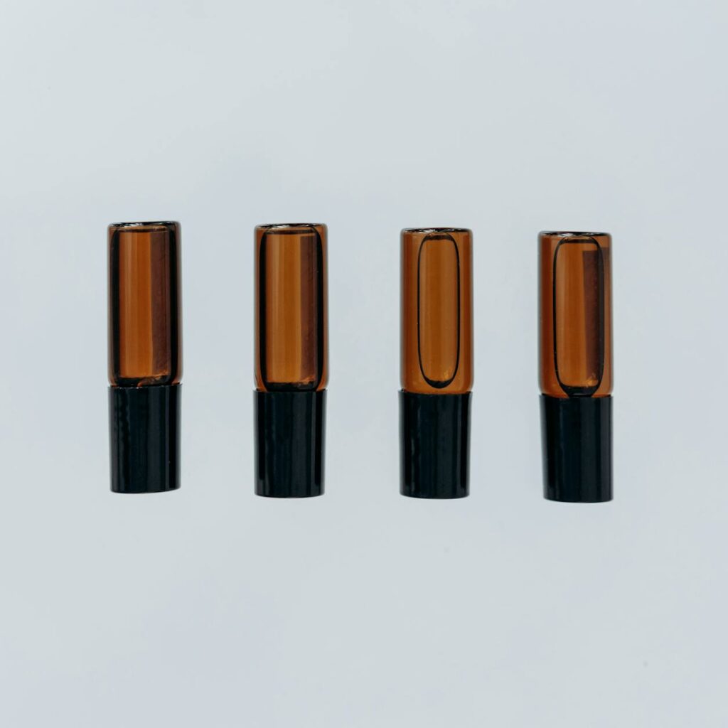 Brown and Black Makeup Brush